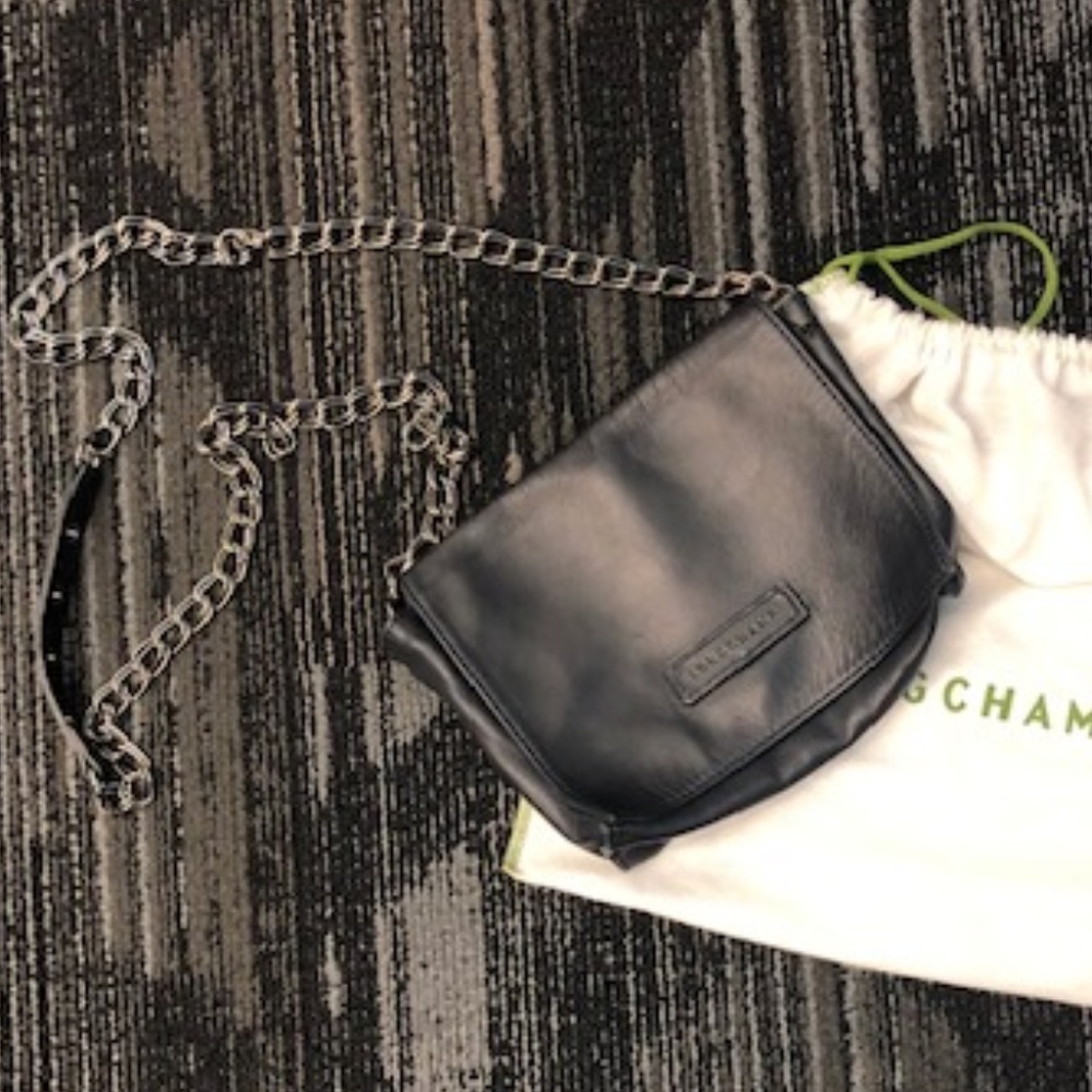 Longchamp cross body purse